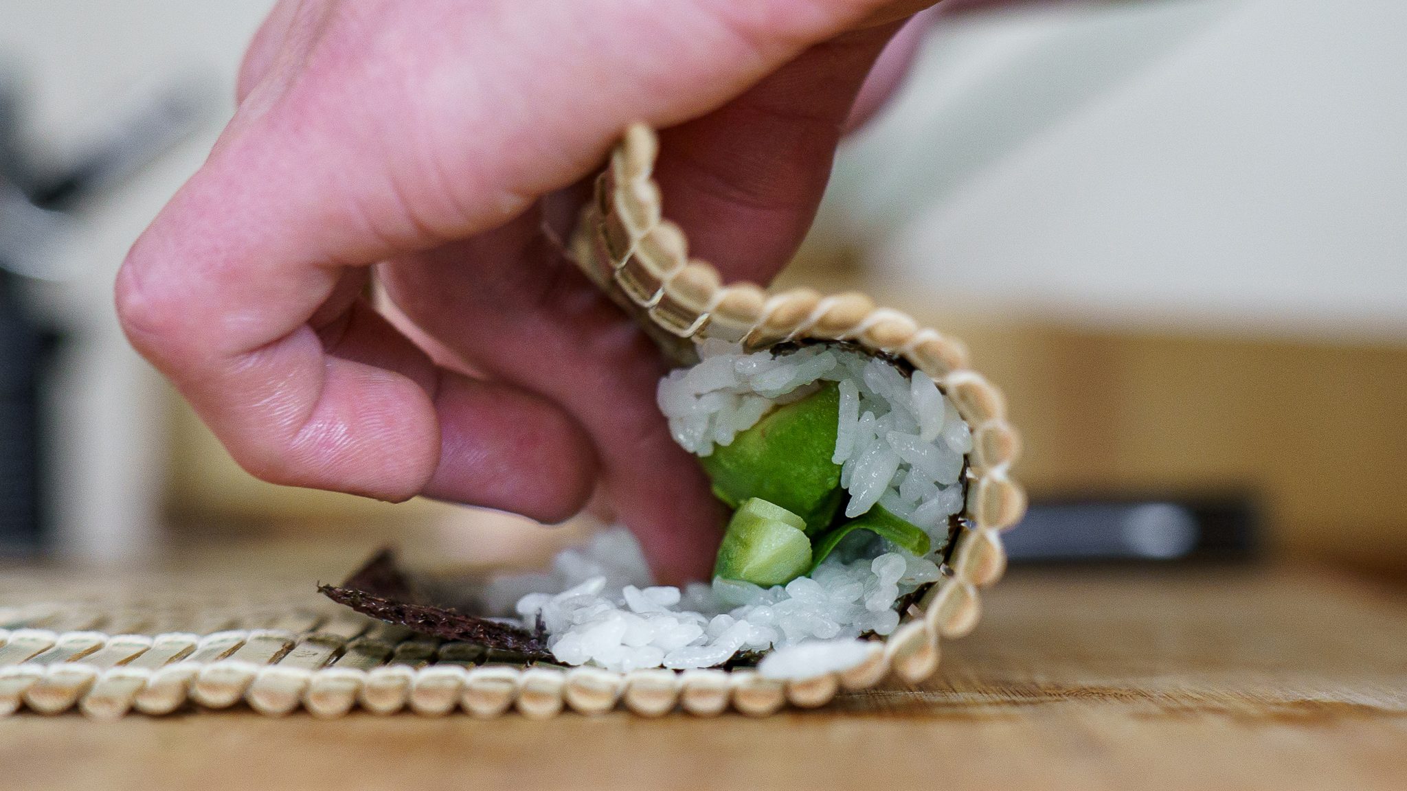 Zubereitung von Sushi
